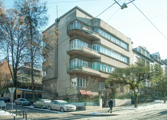 Bytový dům v ulici Heroiv Majdanu, Jakób Menker, 1938. Foto: Myroslava Liakhovych
